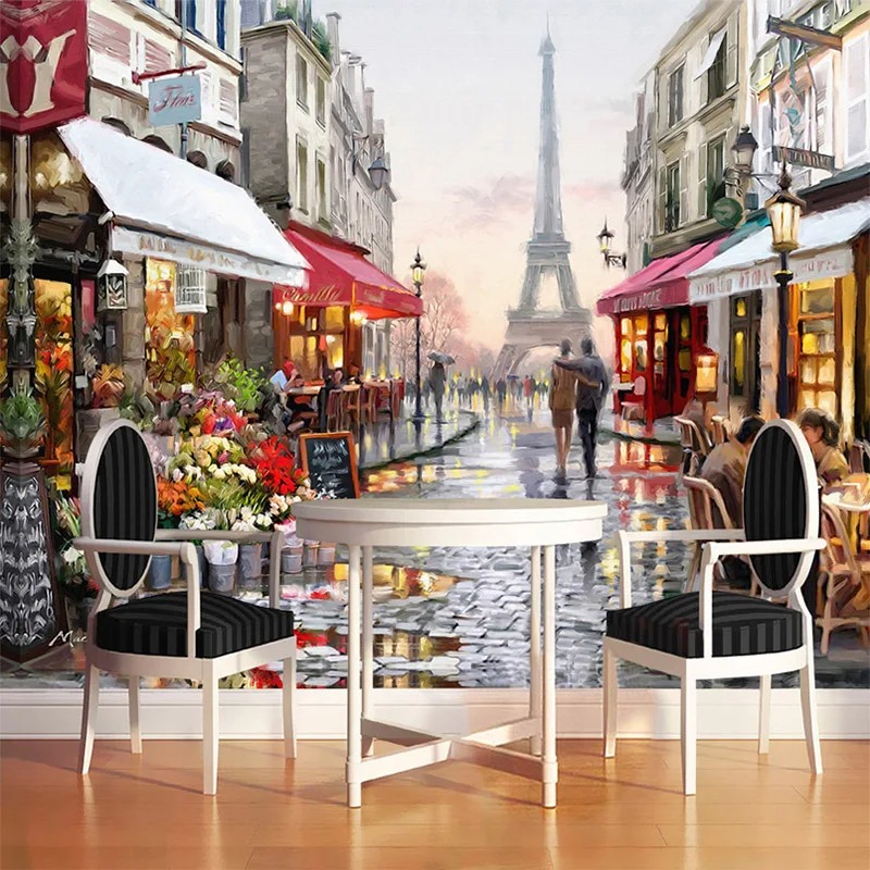 ورق جدران ثلاثي الأبعاد بتصميم - مراجعة Street Fashion Wallpaper وسعره