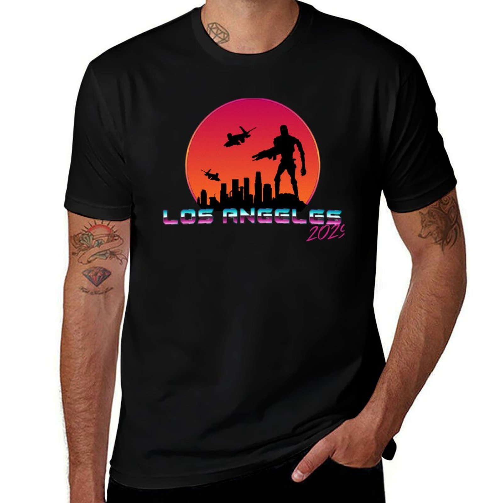 تي شيرت لوس أنجلوس 2029، أزياء - مراجعة Street Fashion Los Angeles وسعره
