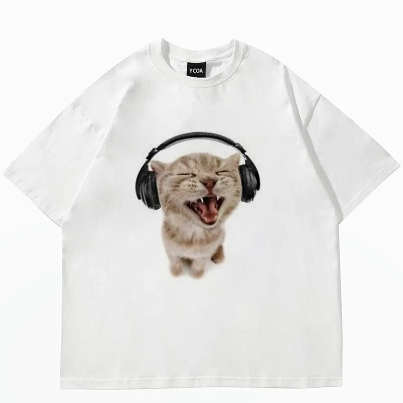 تي شيرت نسائي بأكمام قصيرة مطب - مراجعة Fashion Street Cat وسعره