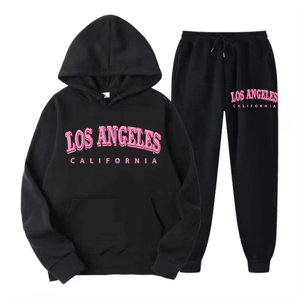 طقم بغطاء رأس وسراويل من الصوف - مراجعة Street Fashion Los Angeles وسعره