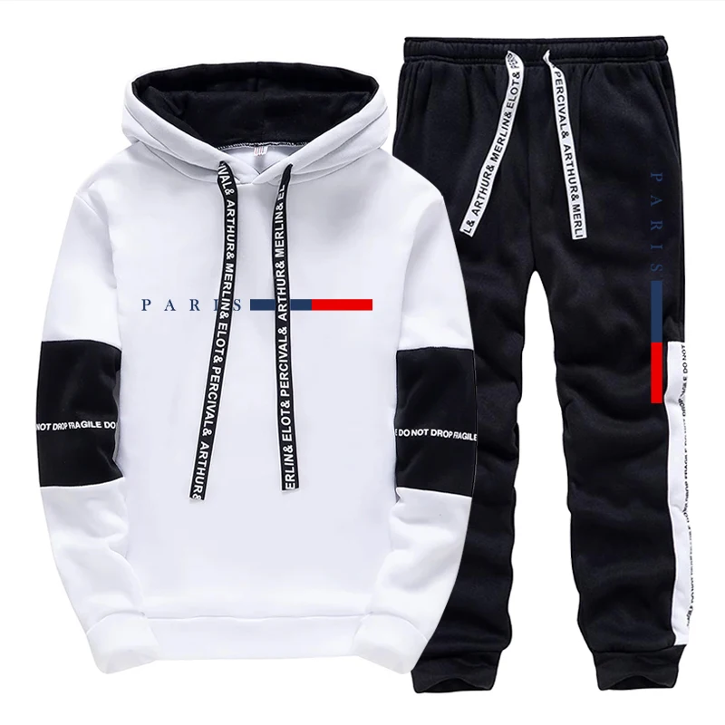 طقم رجالي/هودي/بنطلون بتصميم ب - مراجعة Street Fashion For Man وسعره